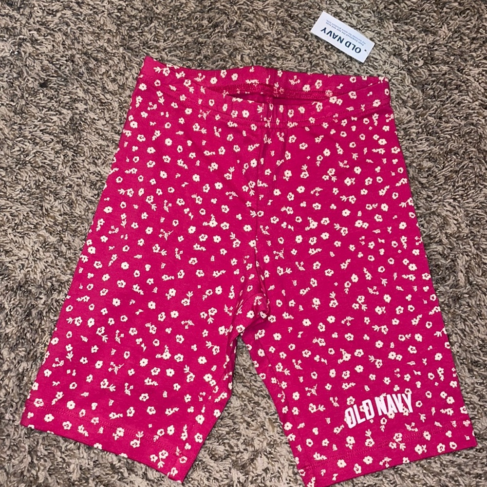 Old Navy Printed Long Biker Shorts for Girls